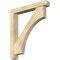 Ekena Millwork Westlake Craftsman Rough Sawn Bracket w/ Offset Brace, Douglas Fir, 6"W x 40"D x 44"H BKT0604X40X44WTL04RDF - alternate 1